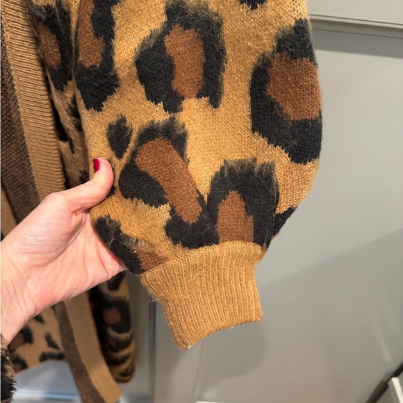 Show Me Your MuMu Leopard Print Cardigan - Picture 4 of 6